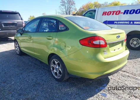 2012 Ford Fiesta Sel из США, поврежденный, VIN 3FADP4CJ4CM134655